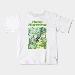 Neon Matcha Kids T-Shirt